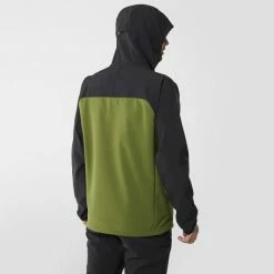 Vestes Randonnée MILLET MAGMA SHIELD HOODIE M FERN/BLACK 23 Vert / Noir -Vêtements de randonnée Homme Soldes 9 111269 magma shield hoodie m fern black miv9584 9453 03