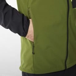 Vestes Randonnée MILLET MAGMA SHIELD HOODIE M FERN/BLACK 23 Vert / Noir -Vêtements de randonnée Homme Soldes 9 111269 magma shield hoodie m fern black miv9584 9453 06