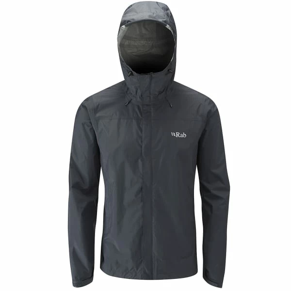 Vestes Randonnée RAB DOWNPOUR JACKET BLACK 22 Noir 1 Vestes Randonnée RAB DOWNPOUR JACKET BLACK 22 Noir