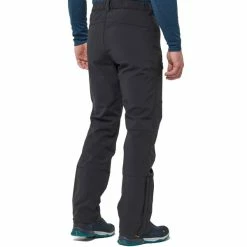 Pantalons Randonnée LAFUMA TRACK SOFTSHELL PANT M BACK 23 Noir -Vêtements de randonnée Homme Soldes 9 111775 track softshell pant m back lfv11434 0247 03