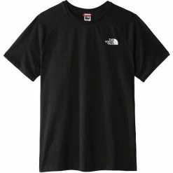 T-shirts Polos Randonnée THE NORTH FACE M S/S NORTH FACE TEE TNF BLACK/TOPAZ 23 Noir