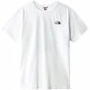 T-shirts Polos Randonnée THE NORTH FACE M S/S NORTH FACE TEE TNF WHT/ACSTC BLUE 23 Blanc