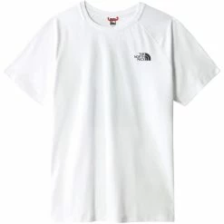 T-shirts Polos Randonnée THE NORTH FACE M S/S NORTH FACE TEE TNF WHT/ACSTC BLUE 23 Blanc