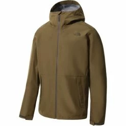 Vestes Randonnée THE NORTH FACE M DRYZZLE FL JKT MILITARY OLIVE 23 Vert