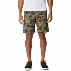 Shorts Randonnée COLUMBIA SILVER RIDGE PRINTED CARGO SHORT CYPRESS CAMO 22 Vert / Marron / Noir -Vêtements de randonnée Homme Soldes 9 116099 silver ridge printed cargo short cypress camo 1587033 318 04