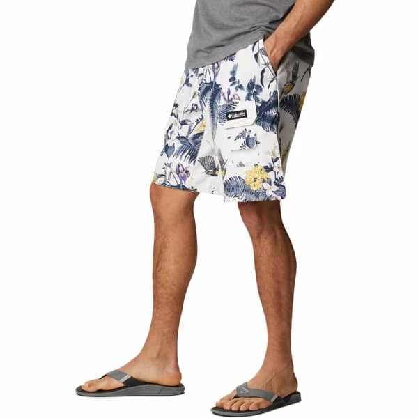 Shorts Randonnée COLUMBIA FIELD CREEK CARGO SHORT SEA SALT/WILDL 22 Blanc / Bleu 5 Shorts Randonnée COLUMBIA FIELD CREEK CARGO SHORT SEA SALT/WILDL 22 Blanc / Bleu – Image 5
