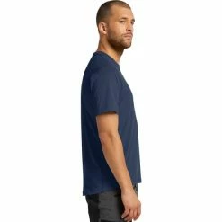 HAGLÖFS T-shirts Polos Randonnée HAGLOFS RIDGE TEE M TARN BLUE SOLID 22 Bleu -Vêtements de randonnée Homme Soldes 9 116245 ridge tee m tarn blue solid 605156 45w 05