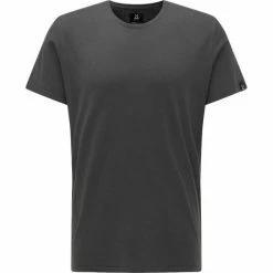 HAGLÖFS T-shirts Polos Randonnée HAGLOFS TRÄD TEE M MAGNETITE 23 Gris