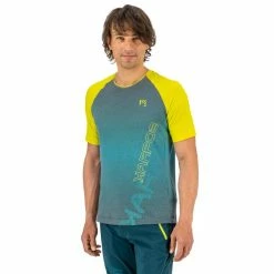 T-shirts Polos Randonnée KARPOS MOVED EVO JERSEY REFL POND/SULPHUR S 22 Bleu / Jaune 5 T-shirts Polos Randonnée KARPOS MOVED EVO JERSEY REFL POND/SULPHUR S 22 Bleu / Jaune -Vêtements de randonnée Homme Soldes 9 116515 2500961 018 03