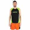 Débardeurs Randonnée KARPOS FAST TANK BLACK/JASMINE GREEN 22 Noir / Vert