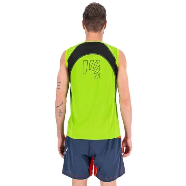 Débardeurs Randonnée KARPOS FAST TANK BLACK/JASMINE GREEN 22 Noir / Vert 2 Débardeurs Randonnée KARPOS FAST TANK BLACK/JASMINE GREEN 22 Noir / Vert – Image 2