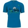 T-shirts Polos Randonnée KARPOS GENZ T-SHIRT INDIGO BUNTING 22 Bleu