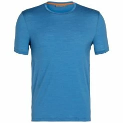 T-shirts Polos Randonnée ICEBREAKER M SPHERE II SS TEE AZUL 22 Bleu