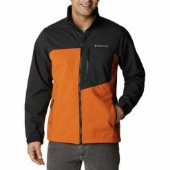 Vestes Randonnée COLUMBIA CRUISER VALLEY SOFTSHELL WARM COPPER BLACK 23 Marron / Noir