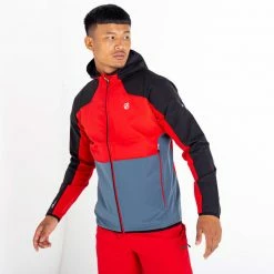 Vestes Randonnée DARE 2B APTILE II SOFTSHELL DANGRRED/BLK 22 Rouge / Noir / Bleu -Vêtements de randonnée Homme Soldes 9 117174 dml488 gin 05