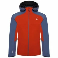 Vestes Randonnée DARE 2B ATTAIN II JACKET BRNTSLMN/STL 22 Orange / Bleu