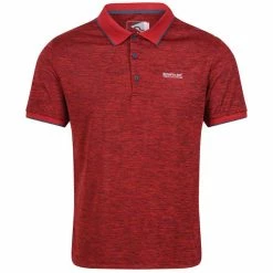 T-shirts Polos Randonnée REGATTA REMEX II FIERY RED 21 Rouge
