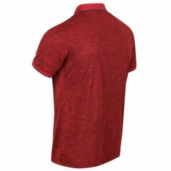 T-shirts Polos Randonnée REGATTA REMEX II FIERY RED 21 Rouge -Vêtements de randonnée Homme Soldes 9 117351 rmt186 657 03