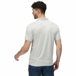T-shirts Polos Randonnée REGATTA MAVERIK V SILVER GREY 22 Gris -Vêtements de randonnée Homme Soldes 9 117355 rmt221 033 06