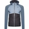 Vestes Randonnée DARE 2B MOUNTAINEER WOOL HYBRID GREY MIRGE/BLACK 23 Bleu / Gris