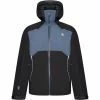 Vestes Randonnée DARE 2B TOUCH POINT II JKT BLACK/ORION 23 Noir / Bleu