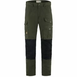FJALLRAVEN Pantalons Randonnée FJÄLLRÄVEN BARENTS PRO WINTER M DEEP FOREST 23 Vert / Noir