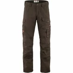 FJALLRAVEN Pantalons Randonnée FJÄLLRÄVEN BARENTS PRO TROUSERS M DARK OLIVE 23 Marron
