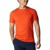 T-shirts Polos Randonnée COLUMBIA ZERO RULES SHORT SLEEVE SHIRT RED QUARTZ 22 Orange