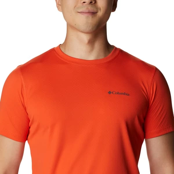 T-shirts Polos Randonnée COLUMBIA ZERO RULES SHORT SLEEVE SHIRT RED QUARTZ 22 Orange 4 T-shirts Polos Randonnée COLUMBIA ZERO RULES SHORT SLEEVE SHIRT RED QUARTZ 22 Orange – Image 4