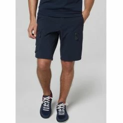 Shorts Randonnée HELLY HANSEN CREWLINE CARGO SHORTS NAVY 22 Bleu -Vêtements de randonnée Homme Soldes 9 38129 crewlinecrago short navy 33937 597 03