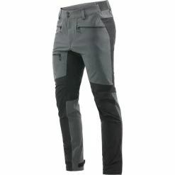 HAGLÖFS Pantalons Randonnée HAGLOFS RUGGED FLEX PANT MAGNETITE/TRUE BLACK 18 Noir / Gris