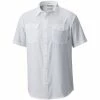 Chemises Randonnée COLUMBIA UTILIZER II SOLID S/S SHIRT BLANC 22 Blanc