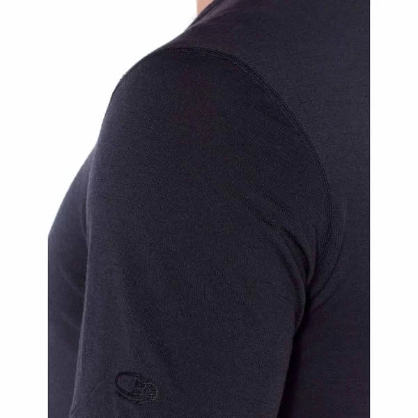 T-shirts Polos Randonnée ICEBREAKER 200 OASIS SS CREWE BLACK 23 Noir 5 T-shirts Polos Randonnée ICEBREAKER 200 OASIS SS CREWE BLACK 23 Noir – Image 5