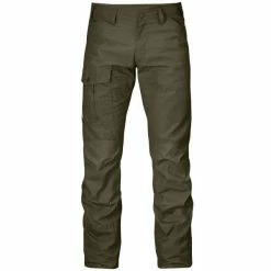 FJALLRAVEN Pantalons Randonnée FJÄLLRÄVEN NILS TROUSERS M DARK OLIVE 23 Vert