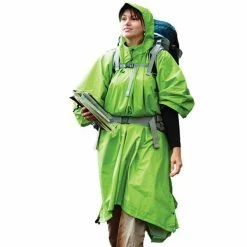 Vestes Randonnée SEA TO SUMMIT PONCHO THERMOCOLLE 70D GREEN 22 Vert