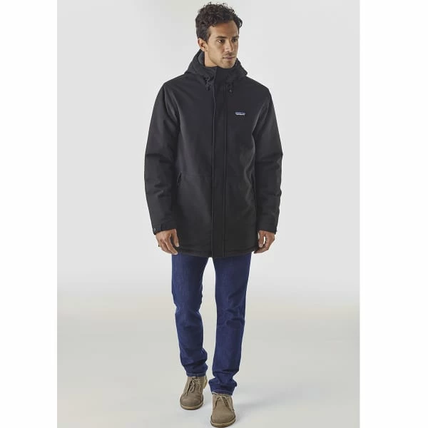 Vestes Randonnée PATAGONIA M'S LONE MOUNTAIN PARKA BLACK 23 Noir 4 Vestes Randonnée PATAGONIA M'S LONE MOUNTAIN PARKA BLACK 23 Noir – Image 4