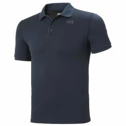 T-shirts Polos Randonnée HELLY HANSEN HH LIFA ACTIVE SOLEN SS POLO NAVY 22 Bleu