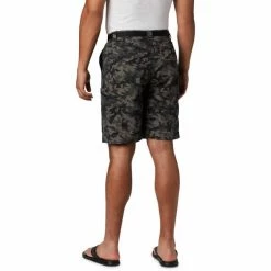 Shorts Randonnée COLUMBIA SILVER RIDGE PRINTED CARGO SHORT BLACK CAMO 22 Vert -Vêtements de randonnée Homme Soldes 9 71861 silver ridge printed cargo short black camo 1587033 013 04
