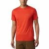 T-shirts Polos Randonnée COLUMBIA ZERO RULES™ SHORT SLEEVE SHIRT WILDFIRE 20 Orange