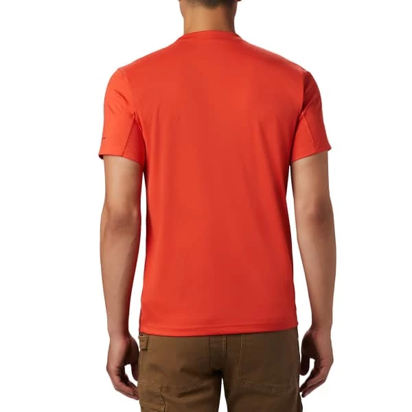 T-shirts Polos Randonnée COLUMBIA ZERO RULES™ SHORT SLEEVE SHIRT WILDFIRE 20 Orange 2 T-shirts Polos Randonnée COLUMBIA ZERO RULES™ SHORT SLEEVE SHIRT WILDFIRE 20 Orange – Image 2