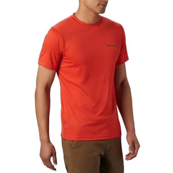 T-shirts Polos Randonnée COLUMBIA ZERO RULES™ SHORT SLEEVE SHIRT WILDFIRE 20 Orange 3 T-shirts Polos Randonnée COLUMBIA ZERO RULES™ SHORT SLEEVE SHIRT WILDFIRE 20 Orange – Image 3