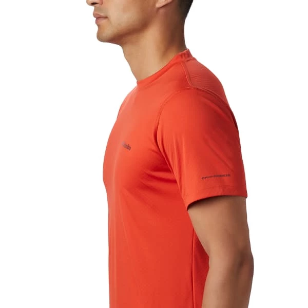 T-shirts Polos Randonnée COLUMBIA ZERO RULES™ SHORT SLEEVE SHIRT WILDFIRE 20 Orange 4 T-shirts Polos Randonnée COLUMBIA ZERO RULES™ SHORT SLEEVE SHIRT WILDFIRE 20 Orange – Image 4