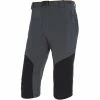 Pantacourts Randonnée TRANGOWORLD PANTACOURT TANZEN VT DARK SLATE/BLACK 21 Gris