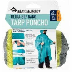 Vestes Randonnée SEA TO SUMMIT PONCHO ULTRA-LEGER 15D LIME 22 Vert