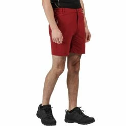 Shorts Randonnée REGATTA HIGHTON SHORT MID DELHI RED 20 Rouge -Vêtements de randonnée Homme Soldes 9 78946 highton short mid delhi red rmj226 649 03