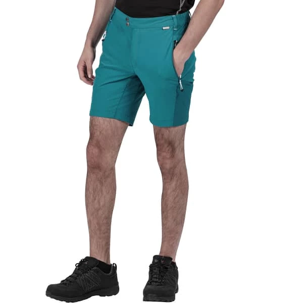 Shorts Randonnée REGATTA MOUNTAIN SHORT OLYMTE/GULFS 20 Bleu 4 Shorts Randonnée REGATTA MOUNTAIN SHORT OLYMTE/GULFS 20 Bleu – Image 4