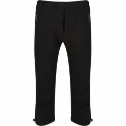 Pantacourts Randonnée REGATTA HIGHTON CAPRI BLACK 20 Noir