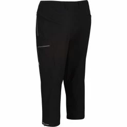 Pantacourts Randonnée REGATTA HIGHTON CAPRI BLACK 20 Noir -Vêtements de randonnée Homme Soldes 9 79198 highton capri black rmj244 800 04