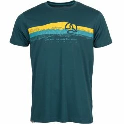 T-shirts Polos Randonnée TERNUA HALPU T-SHIRT ATLANTIC NIGHT 22 Vert