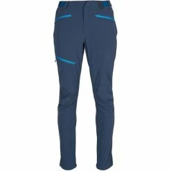 Pantalons Randonnée TERNUA BARSON PANT BLUE WING TEAL 22 Bleu